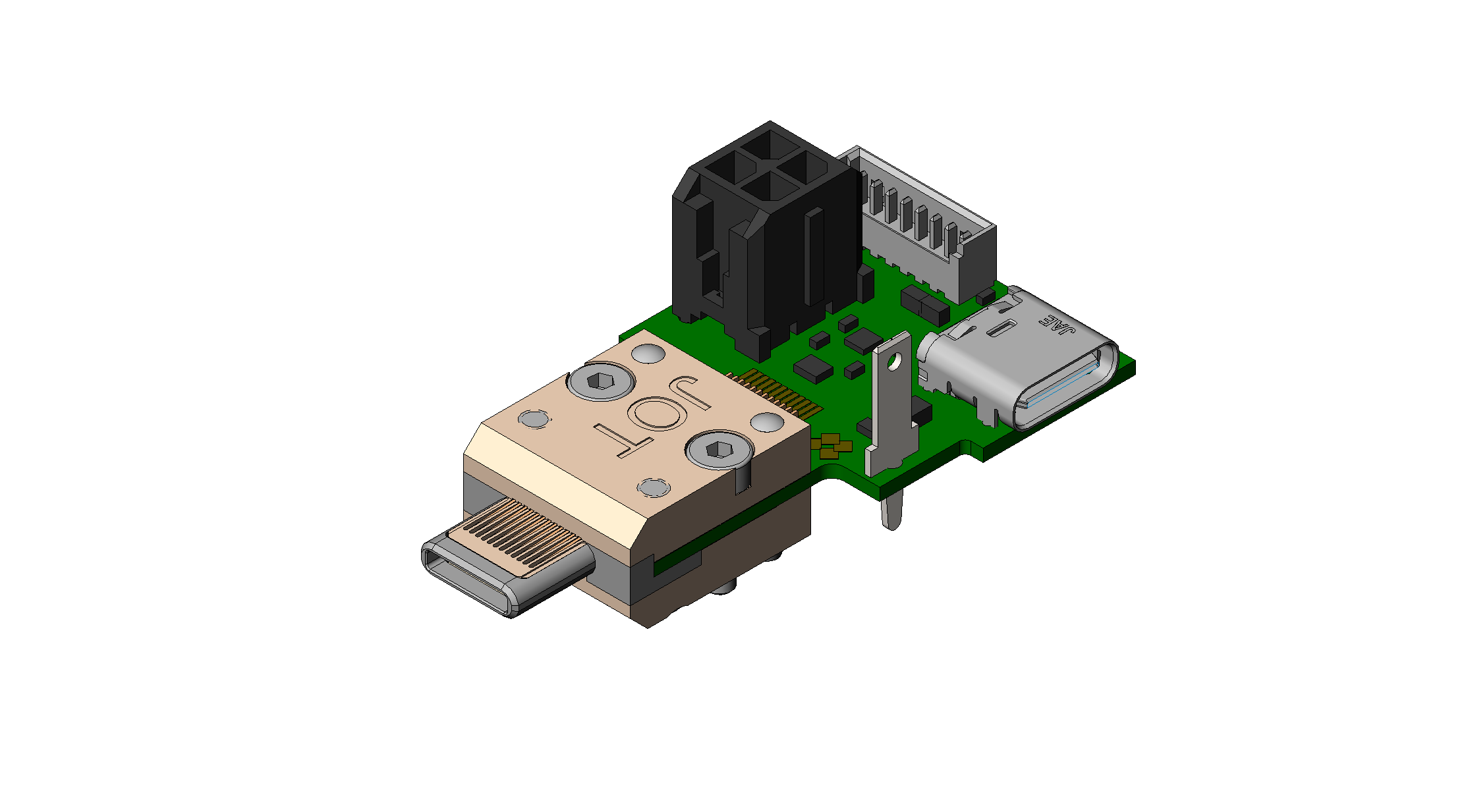 USB Type-C USB2-Mux Test Connector