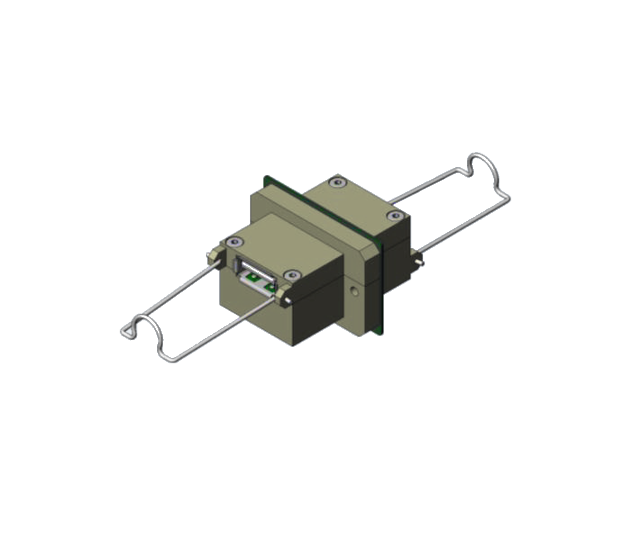 USB 2.0 A-A Feed Through Connector